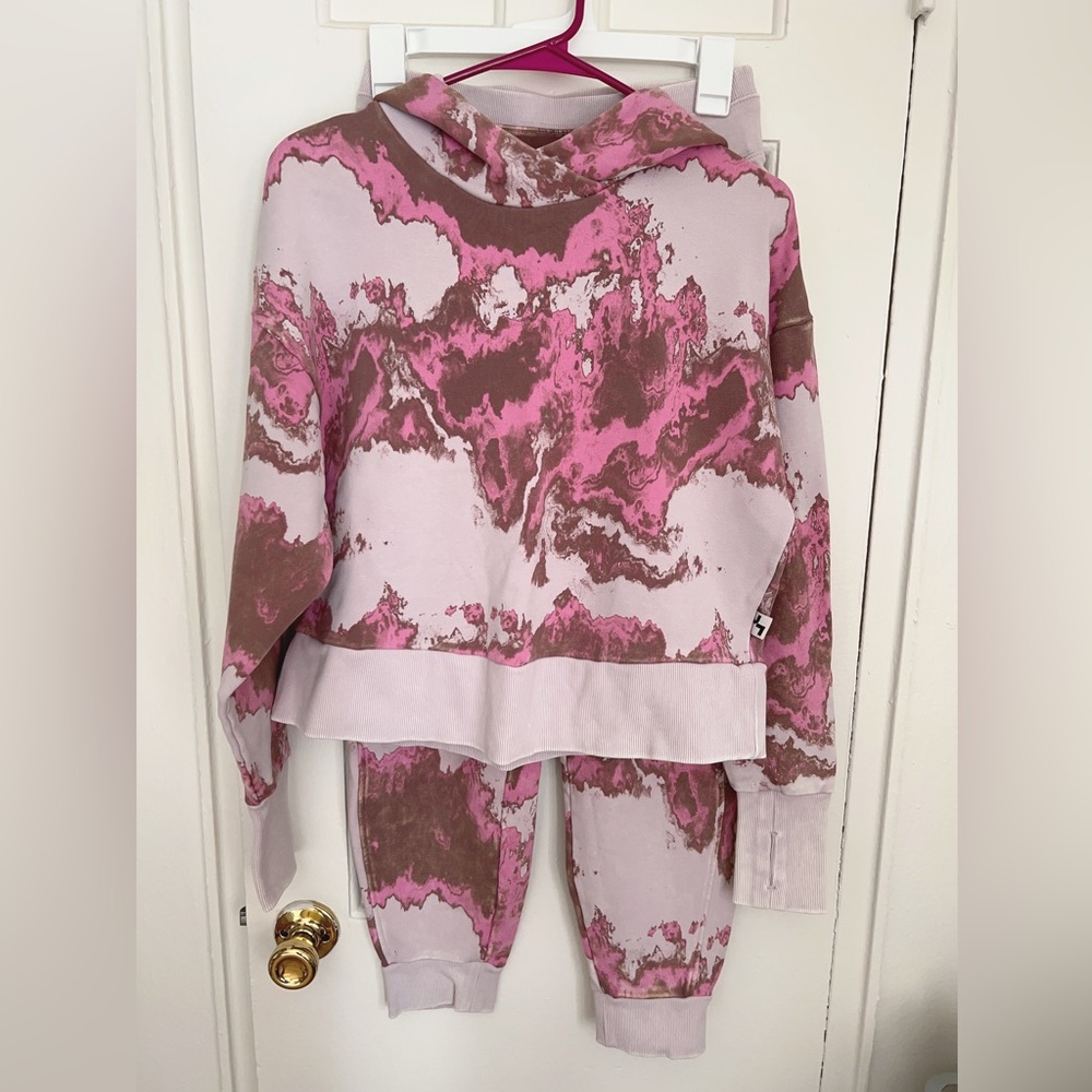 hooded sweatshirt set